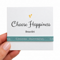 Armbandje Choose Happiness