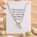 Ketting schelp enkel