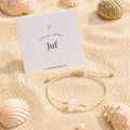 Teacher gift gemstone bracelet