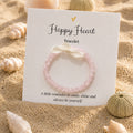 Rose quartz bracelet for children