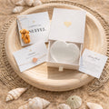Happiness & Hug Gift Set – Seleniet Hart, Knuffel & Zonnesteen Armband