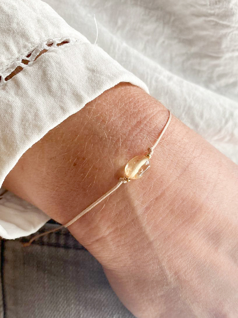 Armbandje Citrien