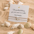 Little Smile, Big Love Set – Mother & Child Bracelets with Meaning
