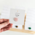 Meaningful mini gift with gemstone heart - La Luz